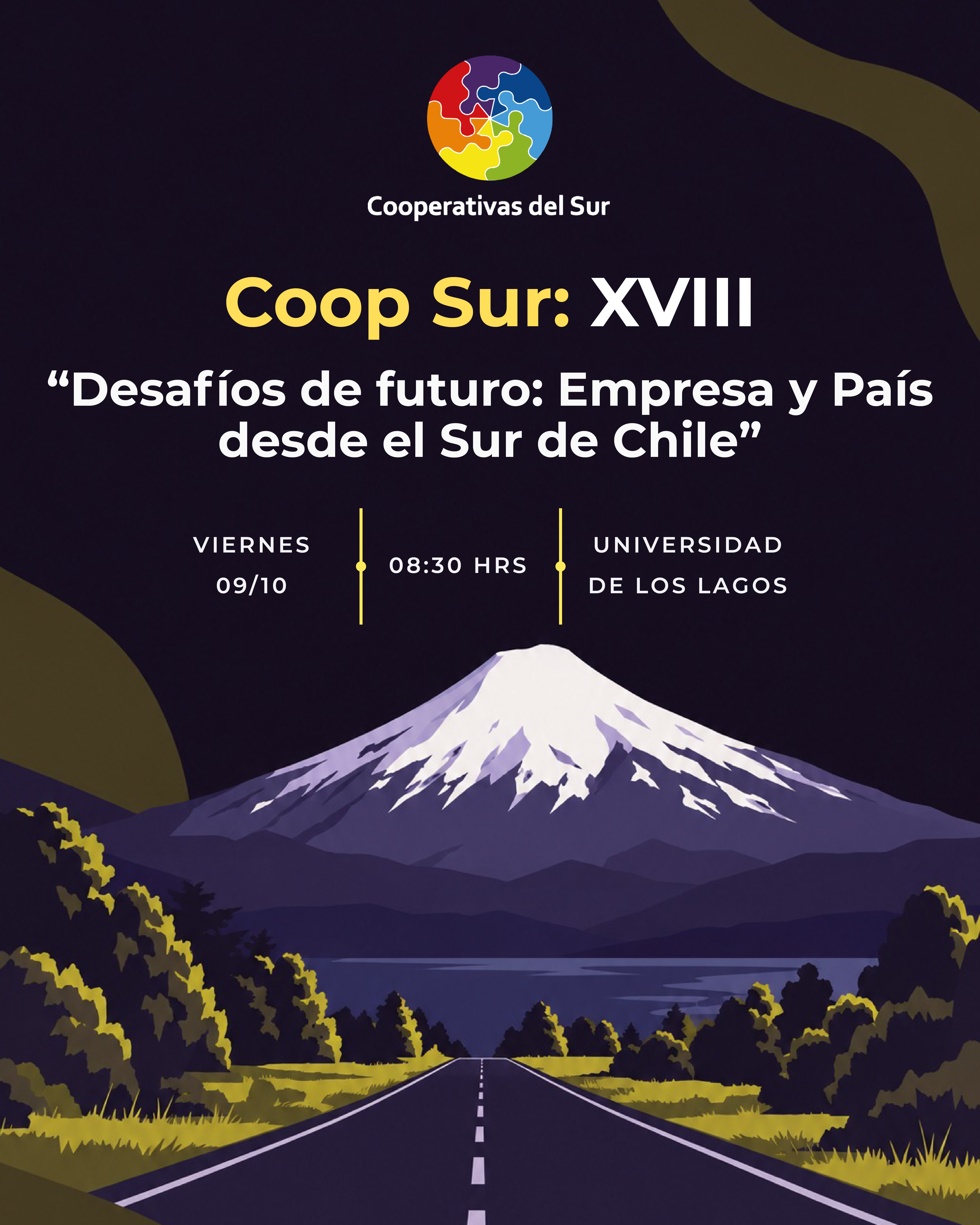 Congreso Coop Sur XVIII: “Desafíos de futuro: Empresa y País desde el Sur de Chile”